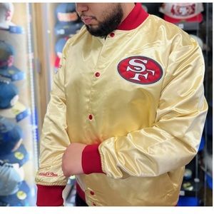 San Francisco 49ers Mitchell and Ness Jacket